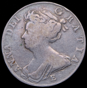 1/2 кроны 1708 (Англия) Е