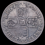 1/2 кроны 1708 (Англия) Е