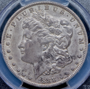 1 доллар 1888 (США) (в слабе) O