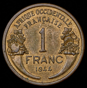 1 франк 1944 (Французская Западная Африка)