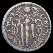 1 гроссо1740-1741 (Папское государство)