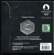 10 евро 2021 "Олимпиада 2024 года в Париже" (Франция) (в п/у)