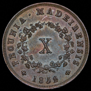 10 реалов 1852 (Португалия)
