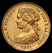 100 реалов 1861 (Испания)