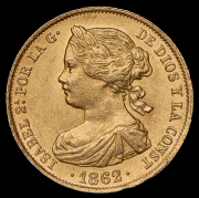 100 реалов 1862 (Испания)