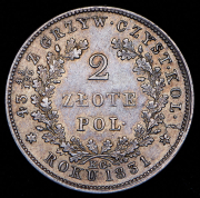 2 злотых 1831 KG