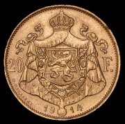 20 франков 1914 (Бельгия)