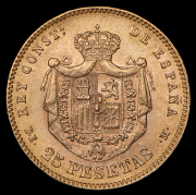 25 песет 1878 (Испания)