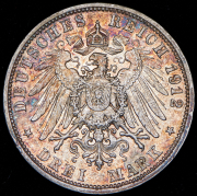 3 марки 1912 (Вюртемберг) F