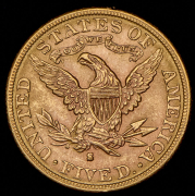 5 долларов 1886 (США) S