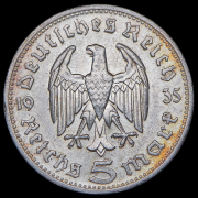 5 марок 1935 (Германия) G