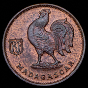 50 сантимов 1943 (Мадагаскар)