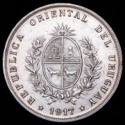50 сентесимо 1917 (Уругвай)
