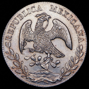 8 реалов 1874 (Мексика)