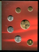 Годовой набор монет 2013 "20 лет Конституции" (в п/у) СПМД