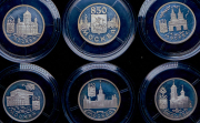 Комплект из 6 монет Рубль 1997 "850-летие Москвы"
