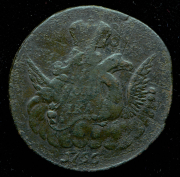 Копейка 1755