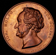 Медаль "В честь 75-летия И. В. Гёте" 1826 (Германия)