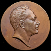 Медаль "В память 40-летия со дня смерти Карла Либкнехта" (тираж 37 кз.)