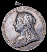 Медаль "В память 60-летнего юбилея правления королевы Виктории" 1897 (Великобритания)