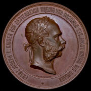 Медаль "Всемирная выставка в Вене" 1873 (Австрия)