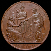 Медаль "Всемирная выставка в Вене" 1873 (Австрия)