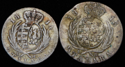 Набор из 2 монет 1813-1814 (Герцогство Варшавское)