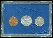 Набор из 3 жетонов "История денежного обращения. Густав VI Адольф" (Швеция) (в п/у)