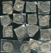 Набор из 30 памятных монет (СССР) (в запайках)