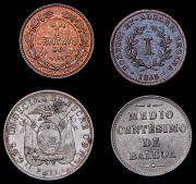 Набор из 4 монет (страны мира)