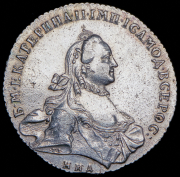 Рубль 1764 ММД-ТI-ЕI