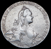 Рубль 1768 СПБ-ТI-СА