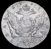 Рубль 1768 СПБ-ТI-СА