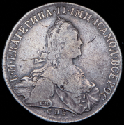 Рубль 1773 СПБ-ТИ-ФЛ