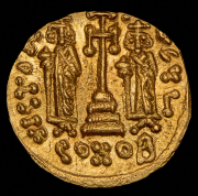 Солид. Константин IV. Византия