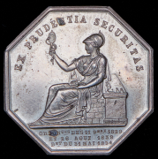 Жетон "Страхование морских перевозок" (Франция)