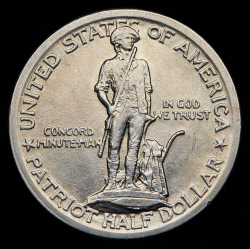 1/2 доллара 1925 "150 лет сражению при Лексингтоне и Конкорде" (США)