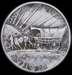 1/2 доллара 1926 "Мемориал Орегонская тропа" (США)