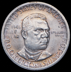1/2 доллара 1946 "Букер Талиафер Вашингтон" (США) S