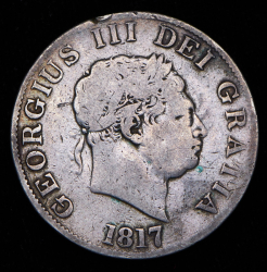 1/2 кроны 1817 (Великобритания)