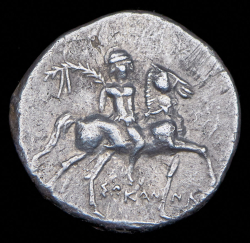 1/2 шекеля. Тарентум. Калабрия Номос