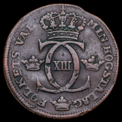 1/2 скиллинга 1816 (Швеция)