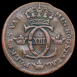 1/2 скиллинга 1816 (Швеция)