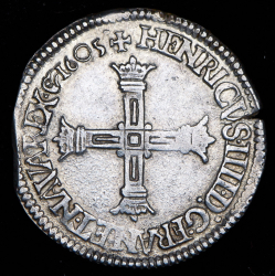 1/4 экю 1602 (Франция)