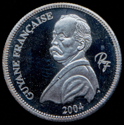 1/4 евро 2004 "Луи Оскар Роти"  Пробная (Французская Гвиана)