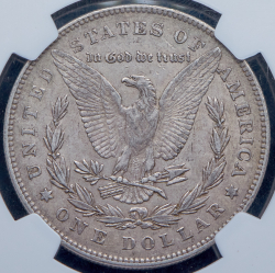 1 доллар 1878 (США) (в слабе) без букв