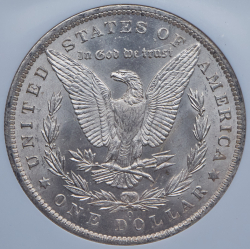 1 доллар 1885 (США) (в слабе) O