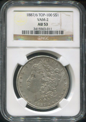 1 доллар 1887 (США) (в слабе)