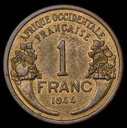 1 франк 1944 (Французская Западная Африка)