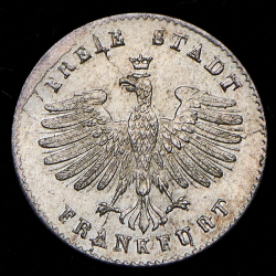 1 крейцер 1839 (Франкфурт)